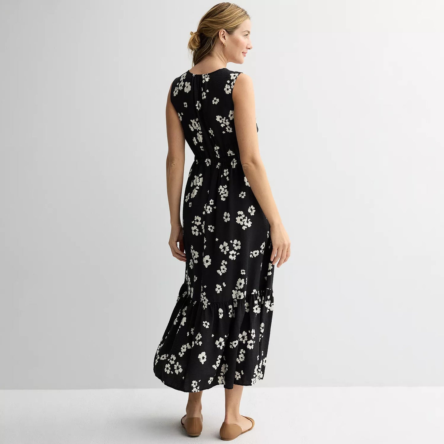 Women's Sonoma Goods For Life® Femme Button Bodice Maxi Dress – Casual Summer Style